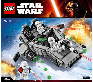 75100-First Order Snowspeeder - INSTRUCTIONS ONLY Instructions LEGO®