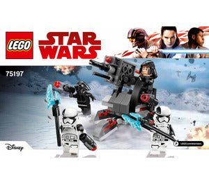 75197-First Order Specialists Battle Pack - INSTRUCTIONS ONLY Instructions LEGO®