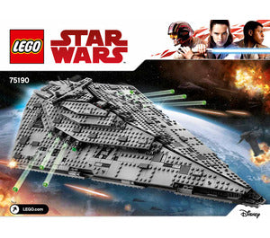 75190-First Order Star Destroyer - INSTRUCTIONS ONLY Instructions LEGO®