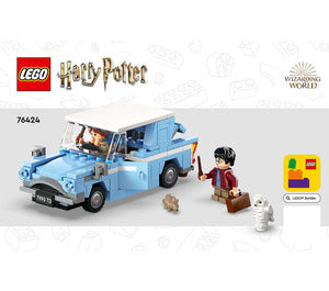 76424-Flying Ford Anglia - INSTRUCTIONS ONLY Instructions LEGO®