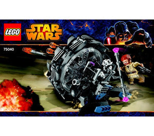 75040-General Grievous' Wheel Bike - INSTRUCTIONS ONLY Instructions LEGO®