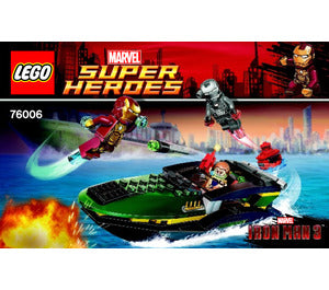 76006-Iron Man: Extremis Sea Port Battle - INSTRUCTIONS ONLY Instructions LEGO®