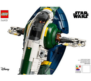 75409-Jango Fett's Firespray-Class Starship-UCS - INSTRUCTIONS ONLY Instructions LEGO®