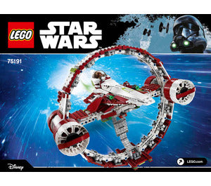 75191-Jedi Starfighter with Hyperdrive - INSTRUCTIONS ONLY Instructions LEGO®