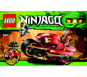 9441-Kai's Blade Cycle - INSTRUCTIONS ONLY Instructions LEGO®