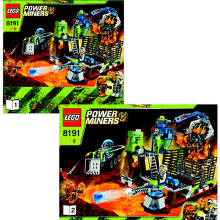 8191-Lavatraz - INSTRUCTIONS ONLY Instructions LEGO®