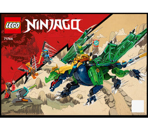 71766-Lloyd's Legendary Dragon - INSTRUCTIONS ONLY Instructions LEGO®