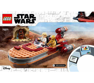 75271-Luke Skywalker's Landspeeder - INSTRUCTIONS ONLY Instructions LEGO®