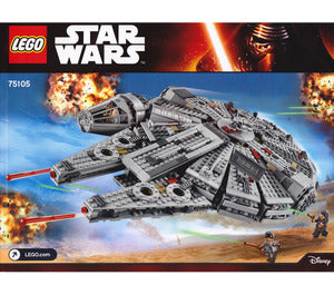 75105-Millennium Falcon - INSTRUCTIONS ONLY Instructions LEGO®