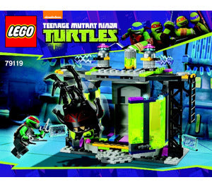79119-Mutation Chamber Unleashed - INSTRUCTIONS ONLY Instructions LEGO®