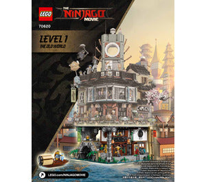 70620-NINJAGO City - INSTRUCTIONS ONLY Instructions LEGO® Slightly Used Book 1