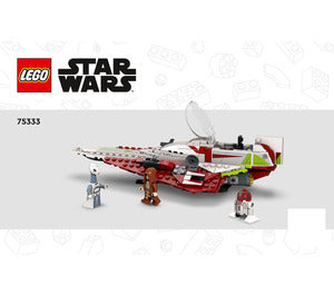 75333-Obi-Wan Kenobi's Jedi Starfighter - INSTRUCTIONS ONLY Instructions LEGO®