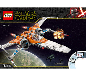 75273-Poe Dameron's X-wing Fighter - INSTRUCTIONS ONLY Instructions LEGO®