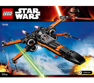75102-Poe's X - Wing Fighter - INSTRUCTIONS ONLY Instructions LEGO®