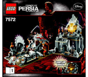 7572-Quest Against Time - INSTRUCTIONS ONLY Instructions LEGO®