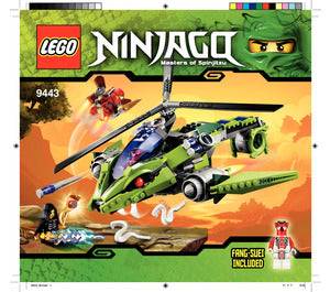 9443-Rattlecopter - INSTRUCTIONS ONLY Instructions LEGO®
