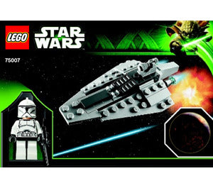 75007-Republic Assault Ship & Planet Coruscant - INSTRUCTIONS ONLY Instructions LEGO®