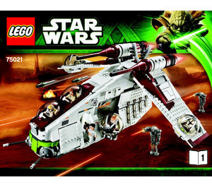 75021-Republic Gunship - INSTRUCTIONS ONLY Instructions LEGO®