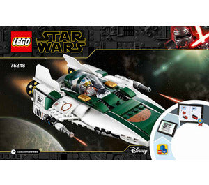 75248-Resistance A-Wing Starfighter - INSTRUCTIONS ONLY Instructions LEGO®