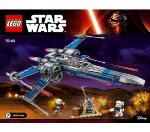 75149-Resistance X-Wing Fighter - INSTRUCTIONS ONLY Instructions LEGO®