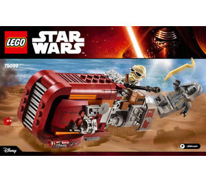 75099-Rey's Speeder - INSTRUCTIONS ONLY Instructions LEGO®