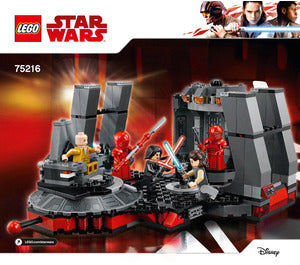 75216-Snoke's Throne Room - INSTRUCTIONS ONLY Instructions LEGO®