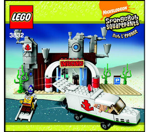3832-The Emergency Room - INSTRUCTIONS ONLY Instructions LEGO®