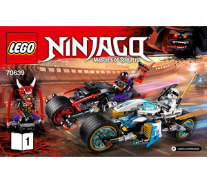 70639-Street Race of Snake Jaguar - INSTRUCTIONS ONLY Instructions LEGO®