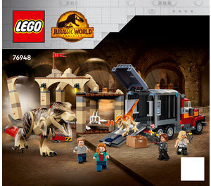 76948-T. Rex & Atrociraptor Dinosaur Breakout - INSTRUCTIONS ONLY Instructions LEGO®