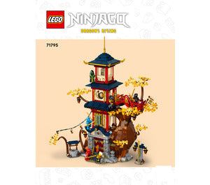 71795-Temple of the Dragon Energy Cores - INSTRUCTIONS ONLY Instructions LEGO®