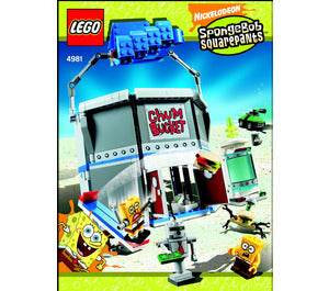4981-The Chum Bucket - INSTRUCTIONS ONLY Instructions LEGO®
