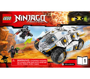 70588-Titanium Ninja Tumbler - INSTRUCTIONS ONLY Instructions LEGO®