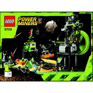 8709-Underground Mining Station - INSTRUCTIONS ONLY Instructions LEGO®