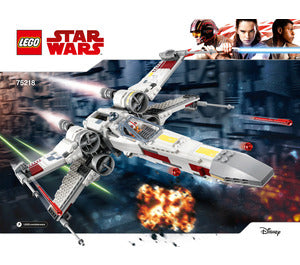 75218-X - Wing Starfighter - INSTRUCTIONS ONLY Instructions LEGO®