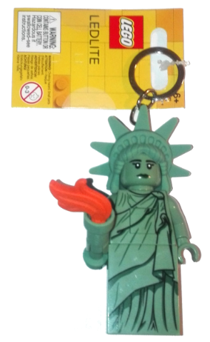 LED Key Light Statue of Liberty Key Chain (LEDLITE) - 5006859 Keychain LEGO®