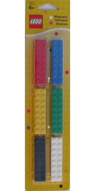 Lego Bricks Magnet Set 6 pack, 850432 Building Kit LEGO®