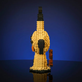 Life-Sized Ghostly Mimic Building Kit Bricker Builds