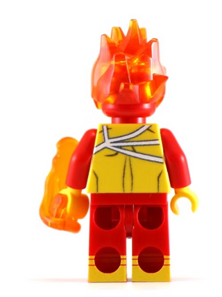 WIDE FIRE 52 Custom Printed & Inspired Lego DC Minifigure Custom minifigure BigKidBrix