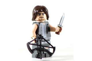 DARYL WALKING DEAD Custom Printed Lego Minifigure Custom minifigure BigKidBrix