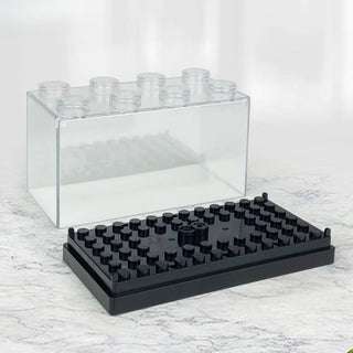 6x12 Studs, Minifigure Display Case With Large Studs Display Case United Brick Co®