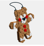 Holiday Ornaments Custom Building Set (Chris McVeigh) Building Kit LEGO® Platecraft Gingerbear
