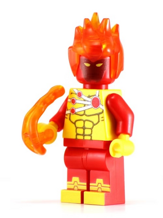 WIDE FIRE 52 Custom Printed & Inspired Lego DC Minifigure Custom minifigure BigKidBrix
