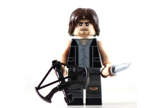 DARYL WALKING DEAD Custom Printed Lego Minifigure Custom minifigure BigKidBrix