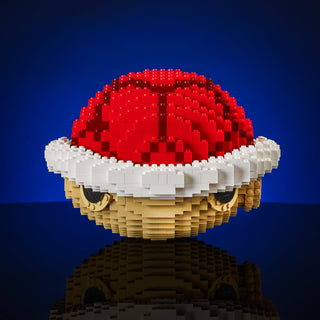 Life-Sized Red Shell Building Kit Bricker Builds