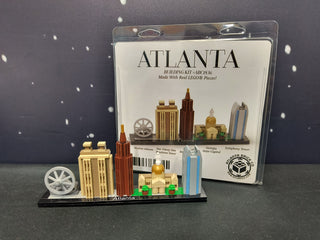 Atlanta Skyline Building Kit #ABC1836 ABC Building Kit United Brick Co®