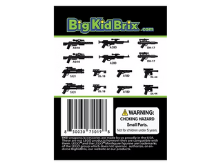 Rebel Blaster Black Pack Custom, Accessory BigKidBrix