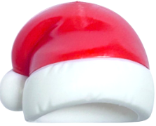 Mini Winter Santa Hat "No 1", #6427243 Part LEGO®