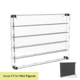 75 Minifigure Display Case (Tall Fig Friendly) display case Scobo Design, LLC