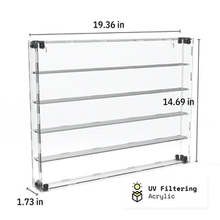 75 Minifigure Display Case (Tall Fig Friendly) display case Scobo Design, LLC