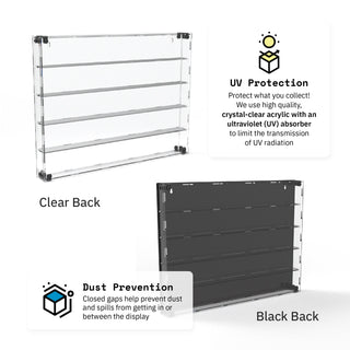 75 Minifigure Display Case (Tall Fig Friendly) display case Scobo Design, LLC
